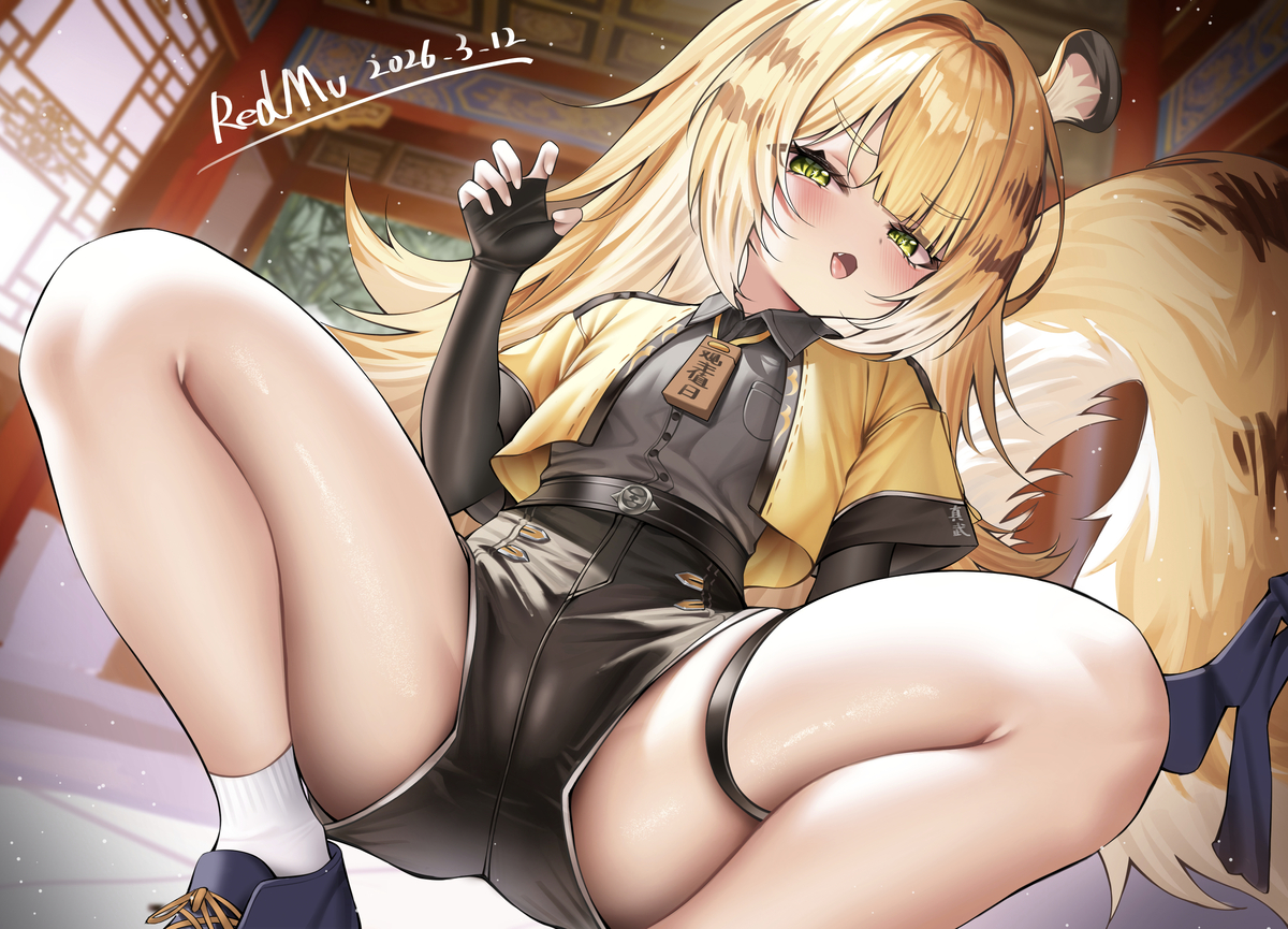 This is a pixiv picture whose title is 哈基米大师姐.