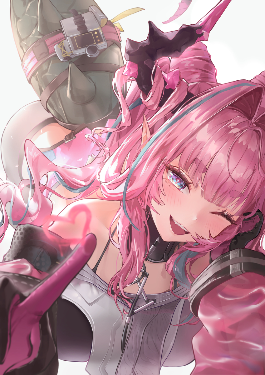 This is a pixiv picture whose title is イヴォンヌ💖☝️.