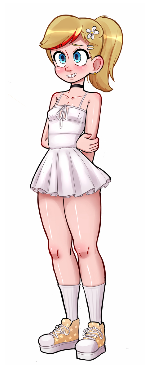 This is a pixiv picture whose title is Beach Dress Riley.