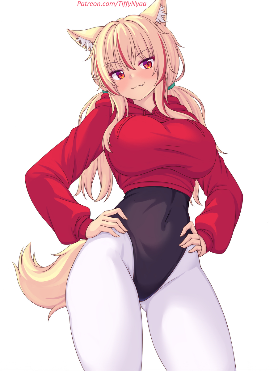 This is a pixiv picture whose title is Tiffy Paws on Hips~~.