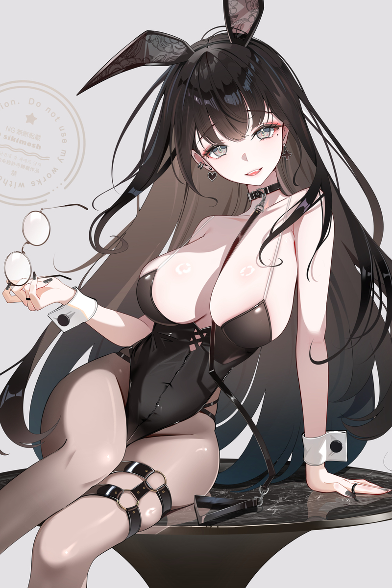 This is a pixiv picture whose title is 眼鏡お姉さん.