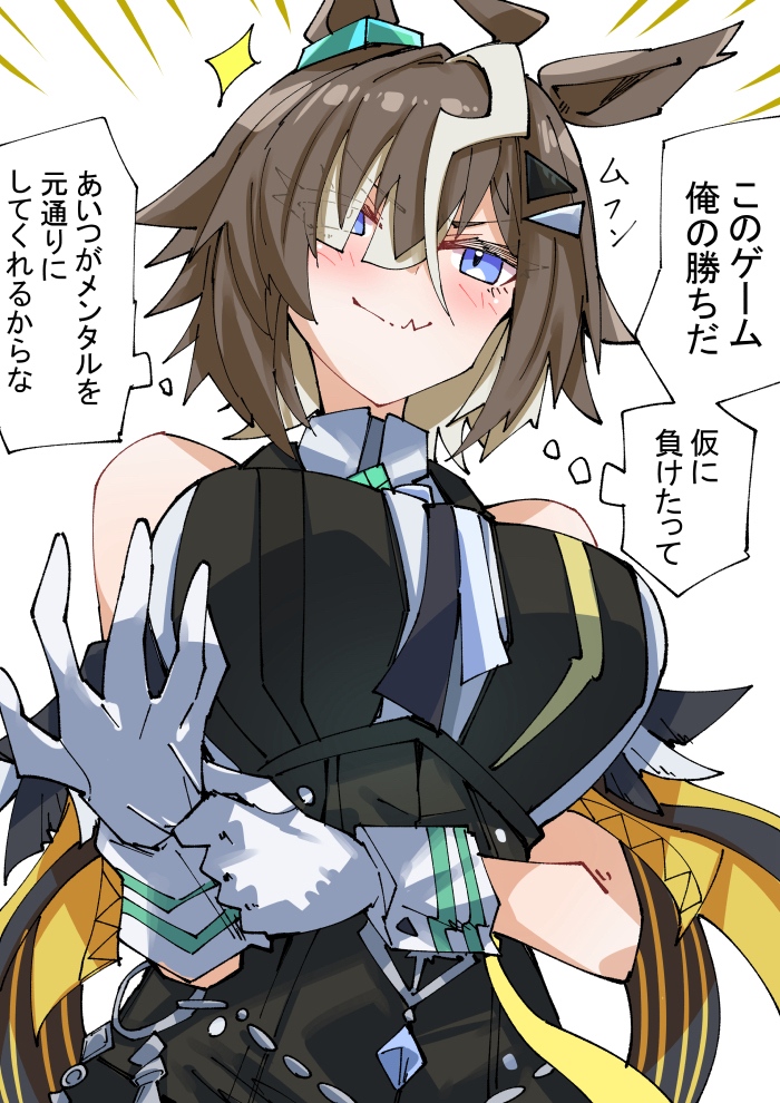 This is a pixiv picture whose title is 無敵ルーラーシップ.