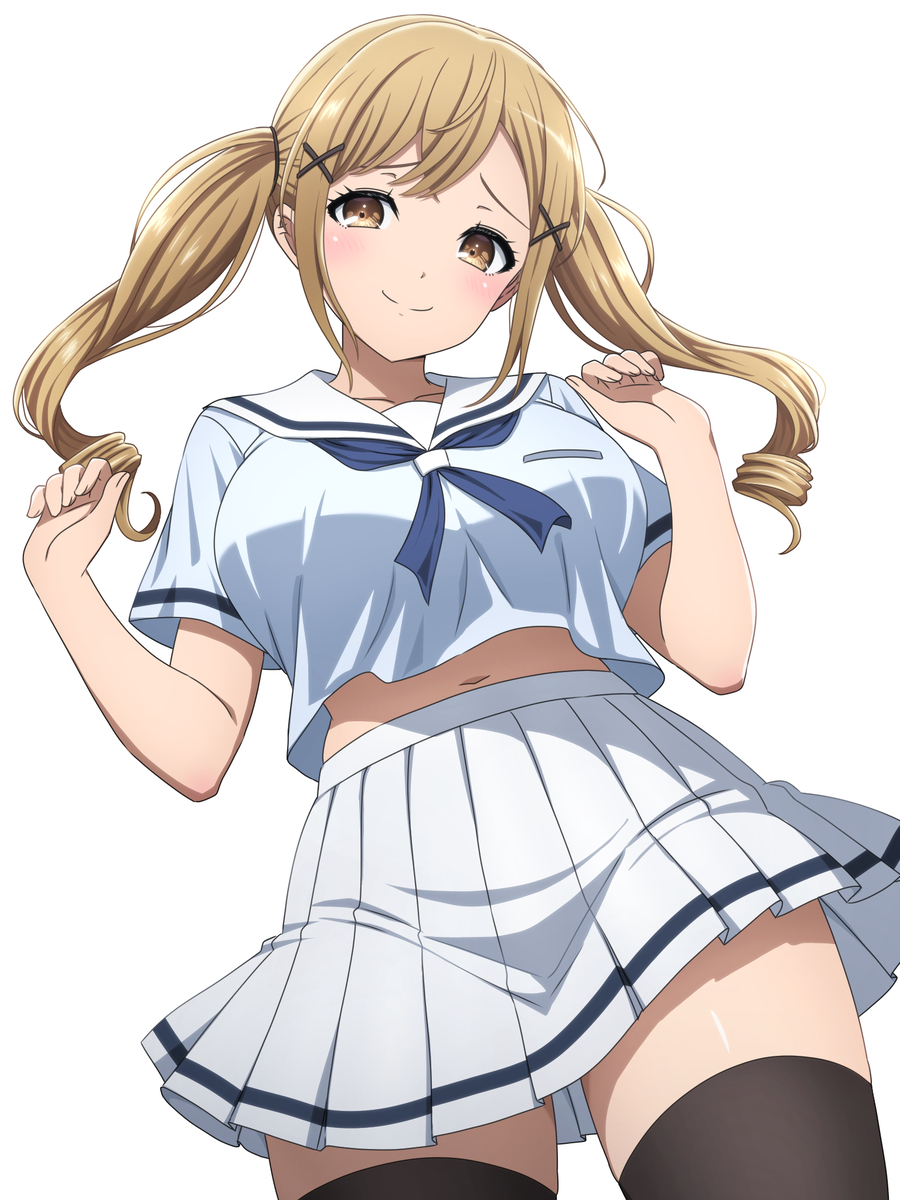 This is a pixiv picture whose title is 制服有咲.