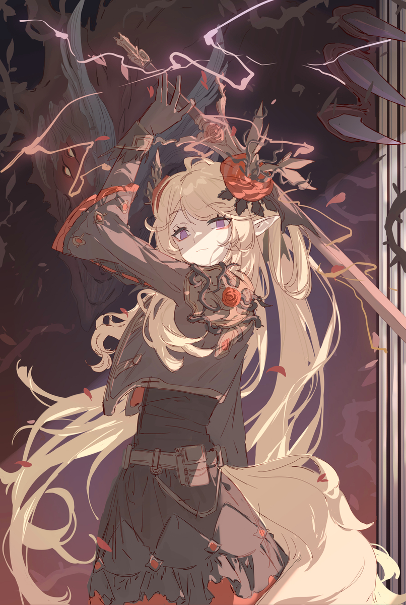 This is a pixiv picture whose title is 五雷镇邪令.