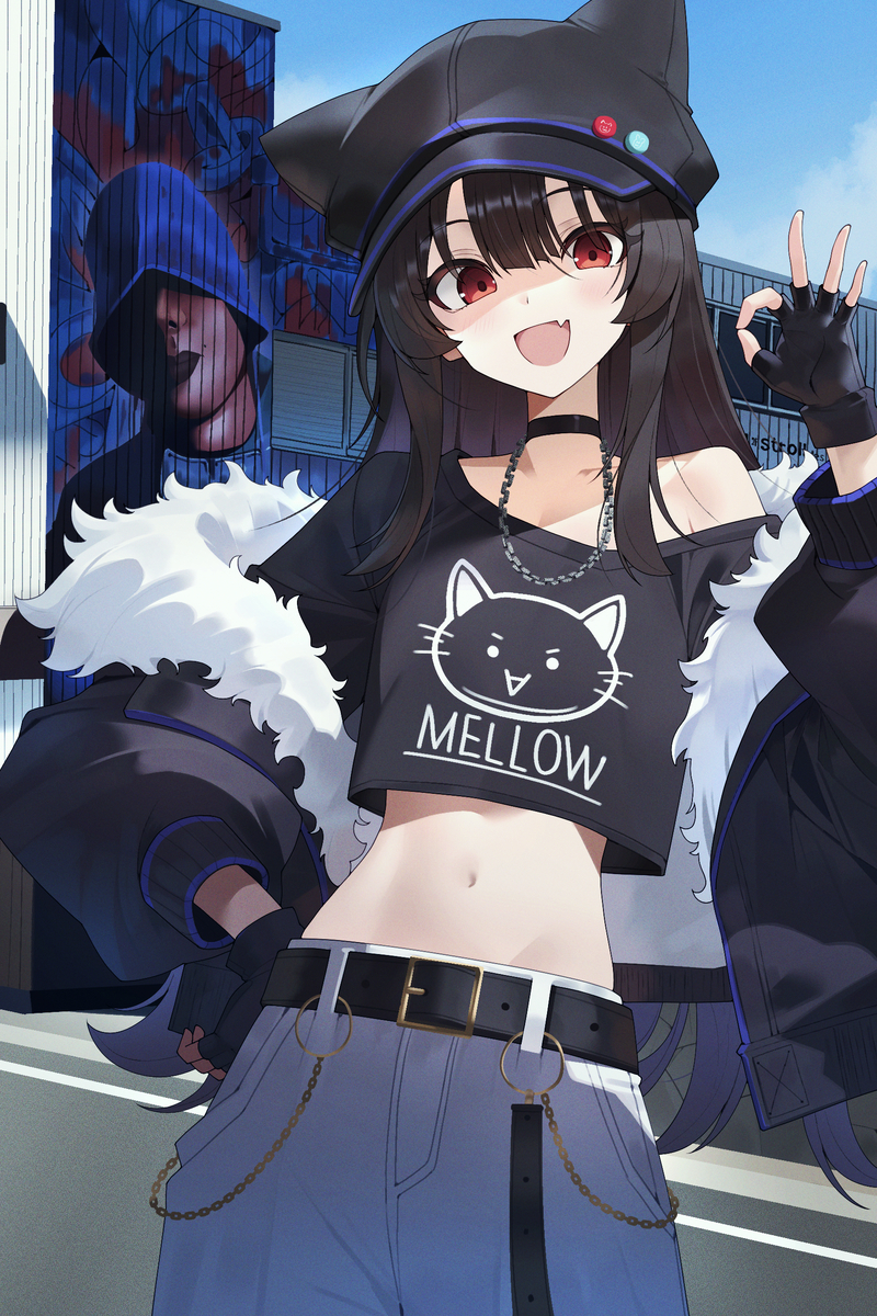 This is a pixiv picture whose title is 無題.