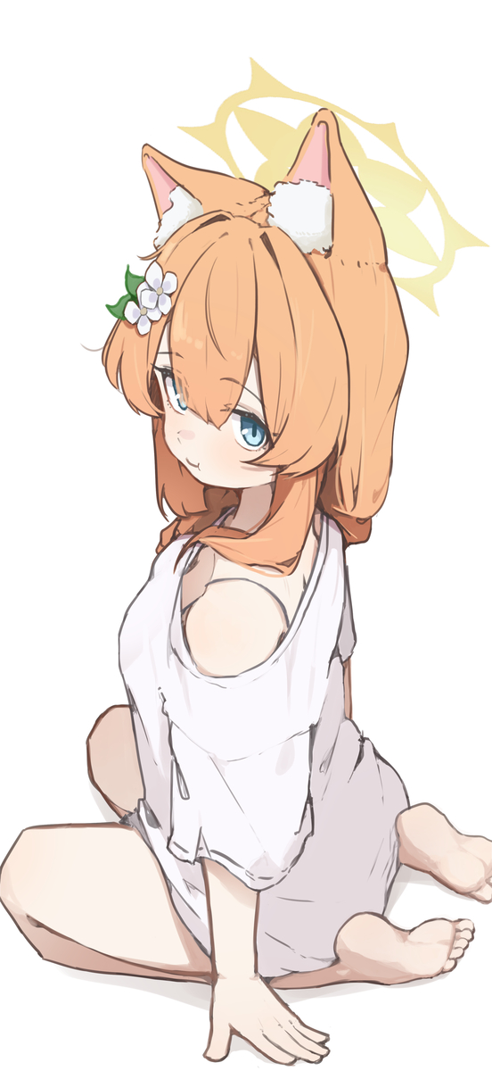 This is a pixiv picture whose title is 마리.