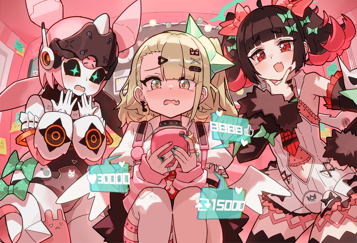 This is a pixiv picture whose title is 【PR】 バズった妄想エンジェル！を描かせて頂きました！.