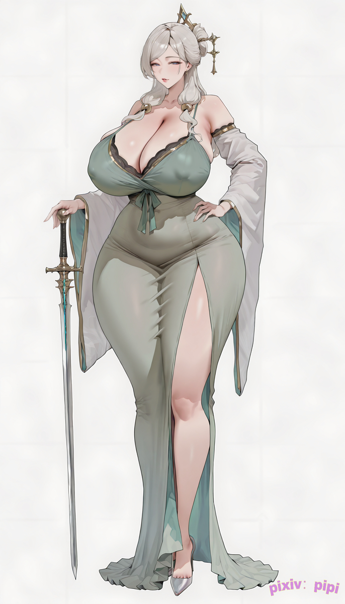 This is a pixiv picture whose title is 母猪仙子.