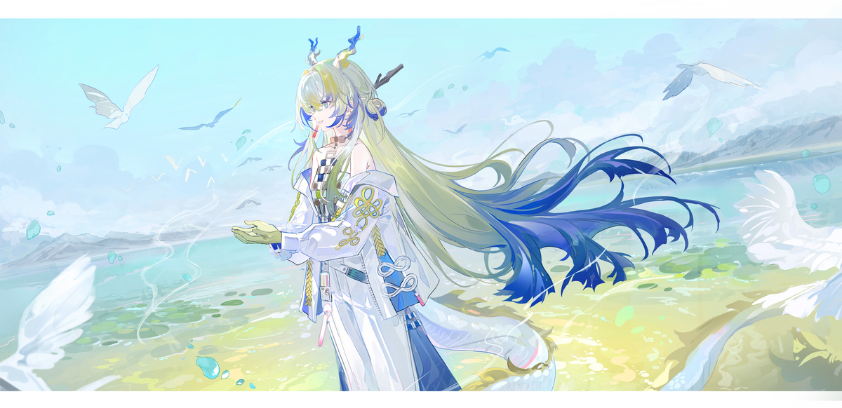 This is a pixiv picture whose title is 清.