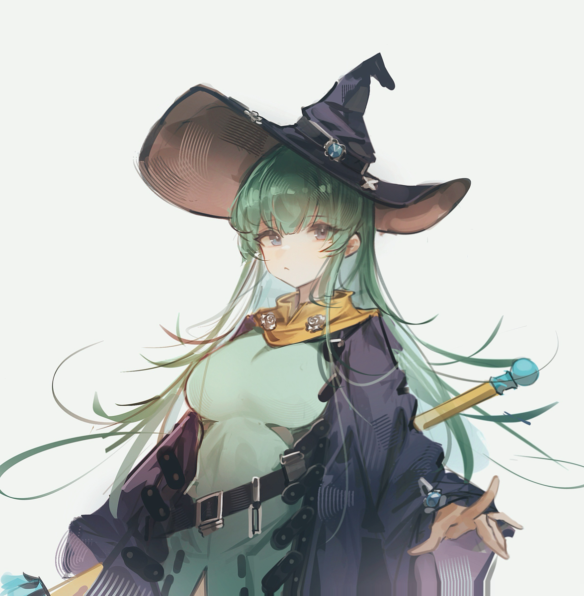 This is a pixiv picture whose title is 魔想志津香.