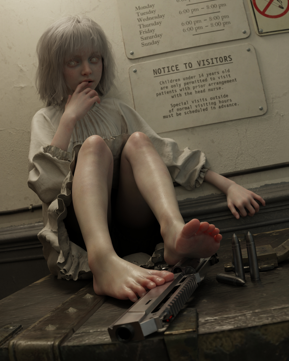 This is a pixiv picture whose title is Emily's sweet feet.