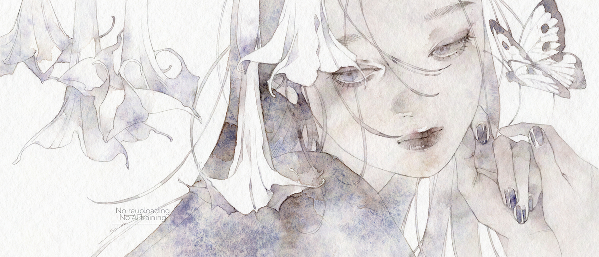 This is a pixiv picture whose title is 花客（かきゃく）.