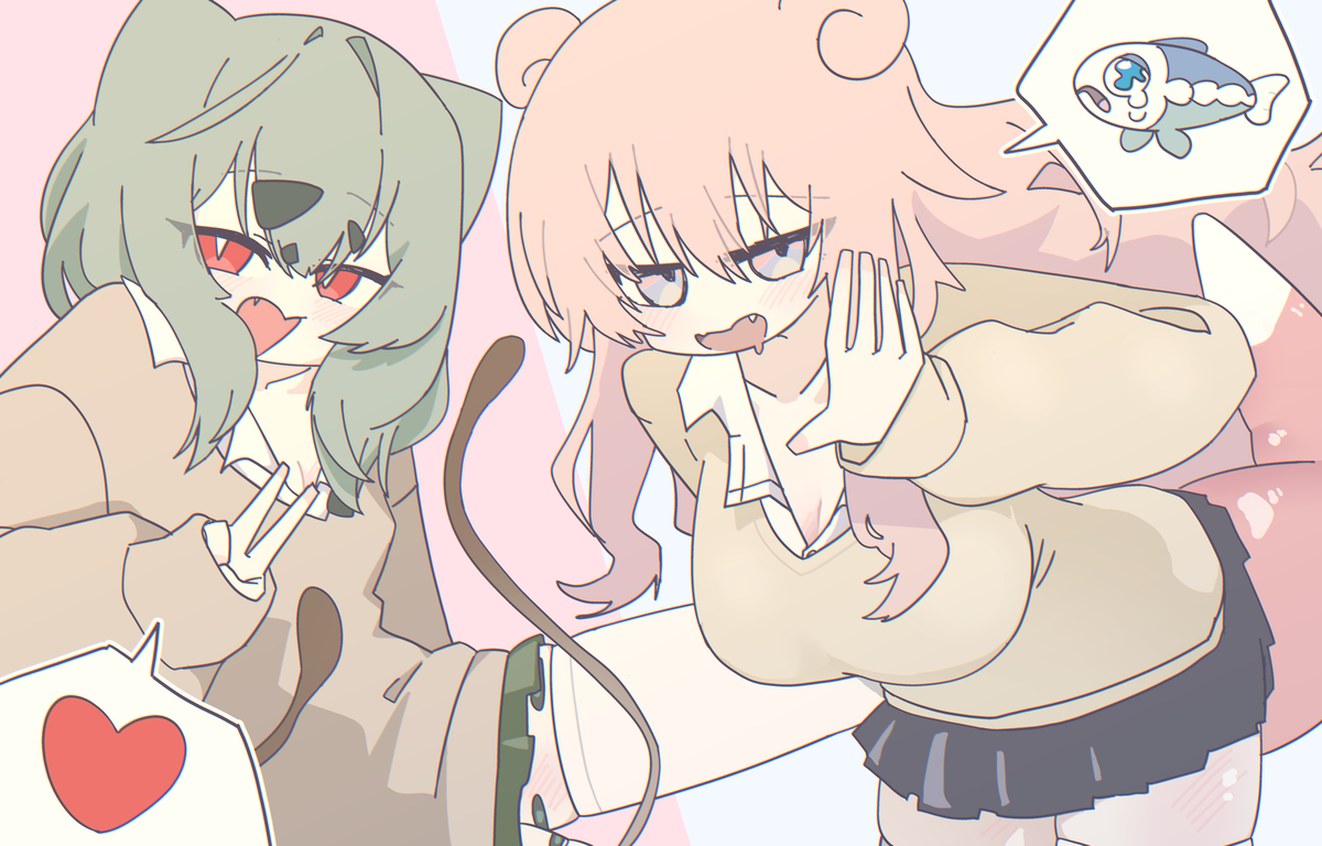 This is a pixiv picture whose title is 갸갸루.