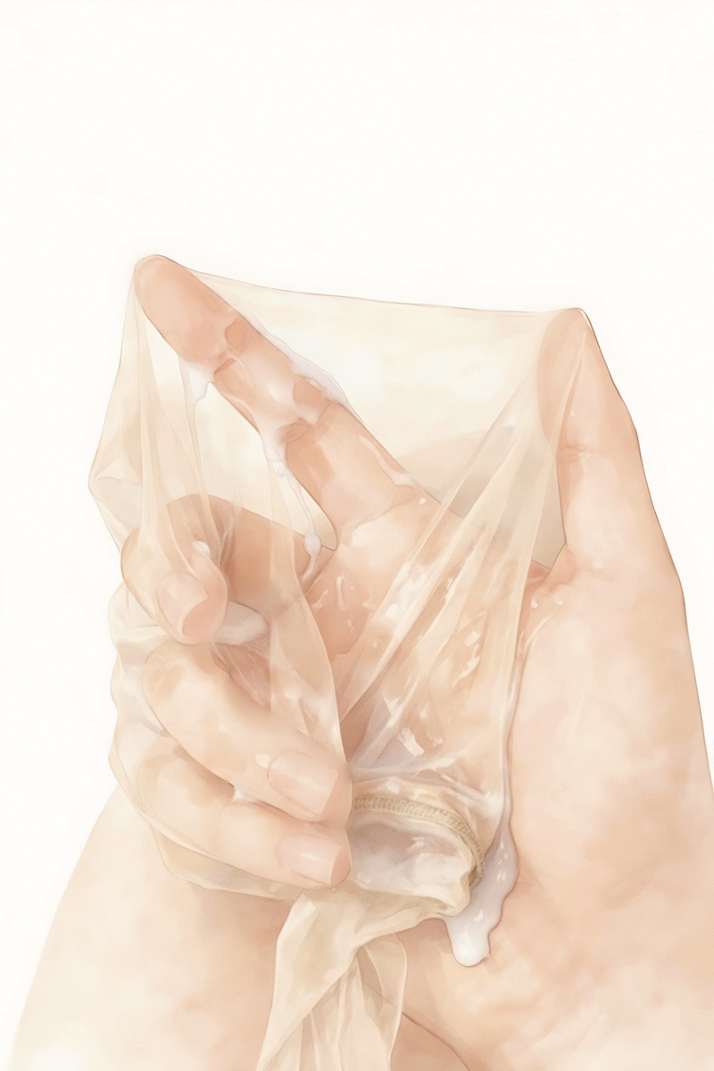 This is a pixiv picture whose title is 北川琴音、温熱のストッキングマッサージ｜溫熱的絲襪按摩.