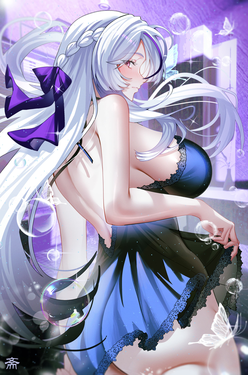 This is a pixiv picture whose title is 雲仙.