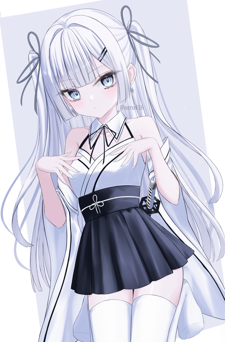 This is a pixiv picture whose title is 和風OC.