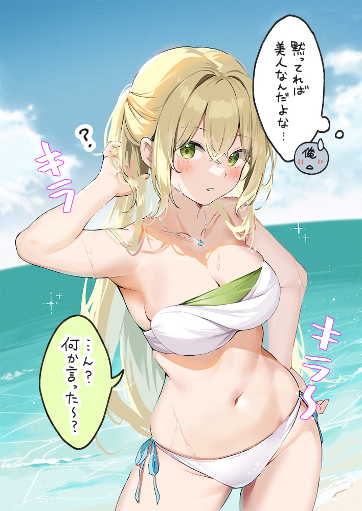 This is a pixiv picture whose title is 黙っていれば美しいフレンちゃん.