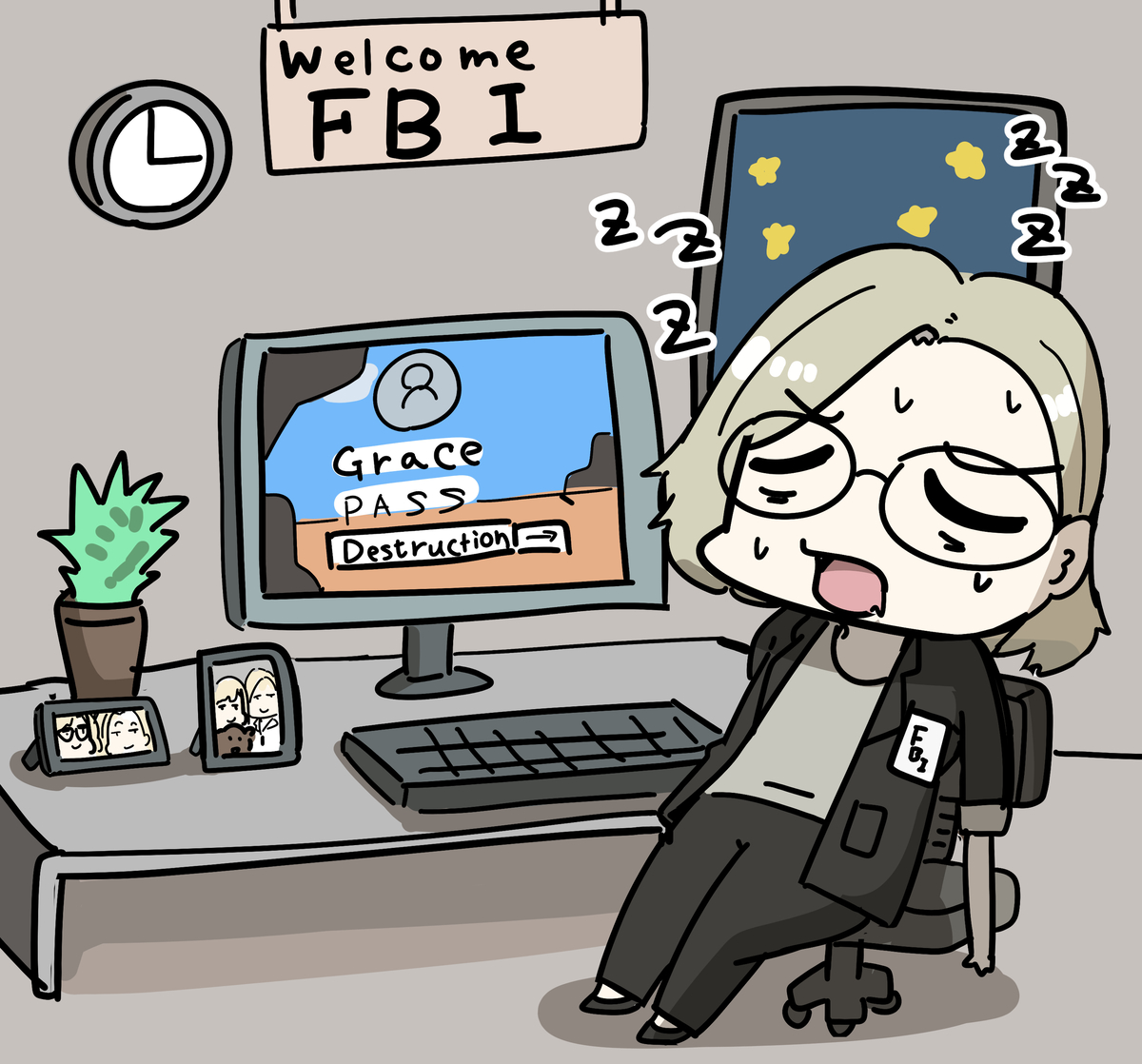 This is a pixiv picture whose title is グレースと日常②.