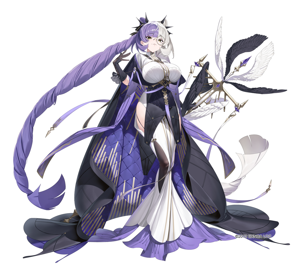 This is a pixiv picture whose title is 【work】『千年戦争アイギス』魔教の信徒シャラランカ.