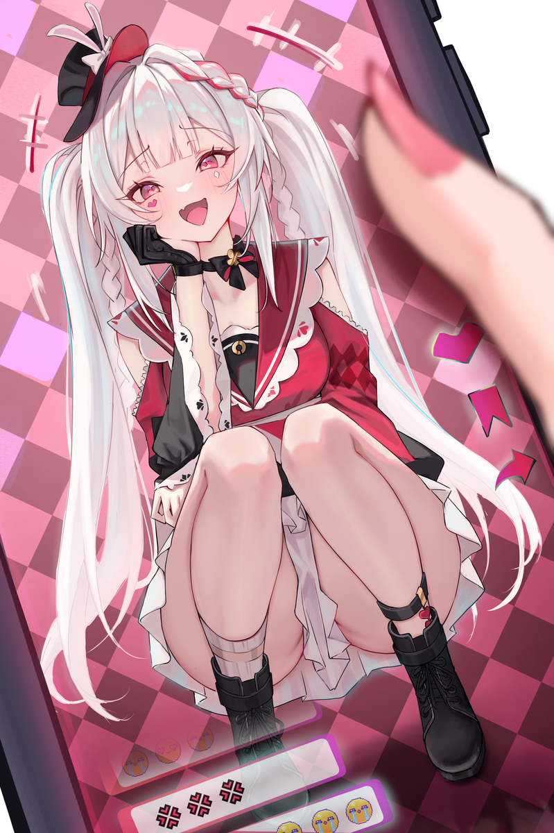 This is a pixiv picture whose title is 火花.