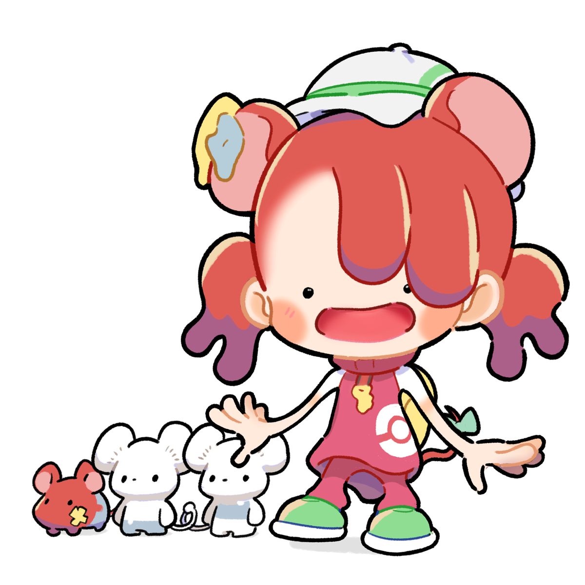 This is a pixiv picture whose title is Pokopia Bae.