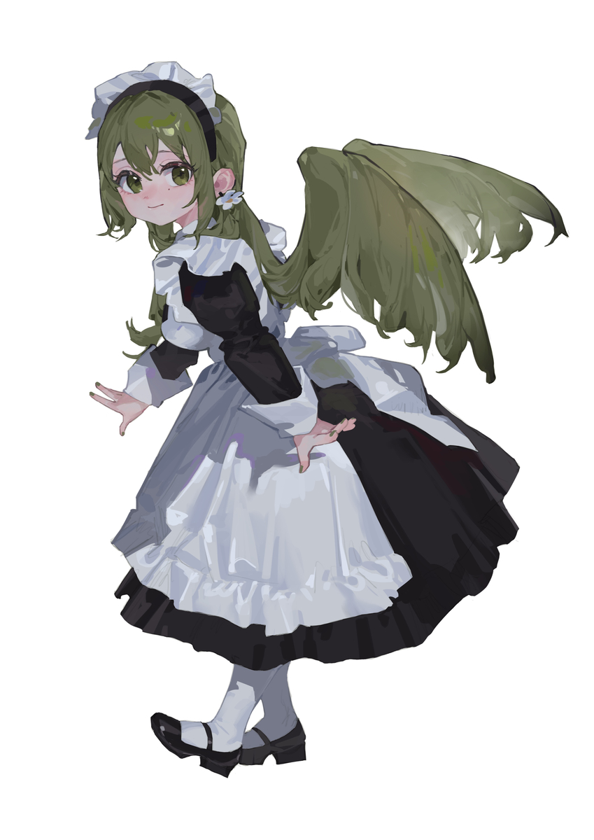 This is a pixiv picture whose title is hair wings.