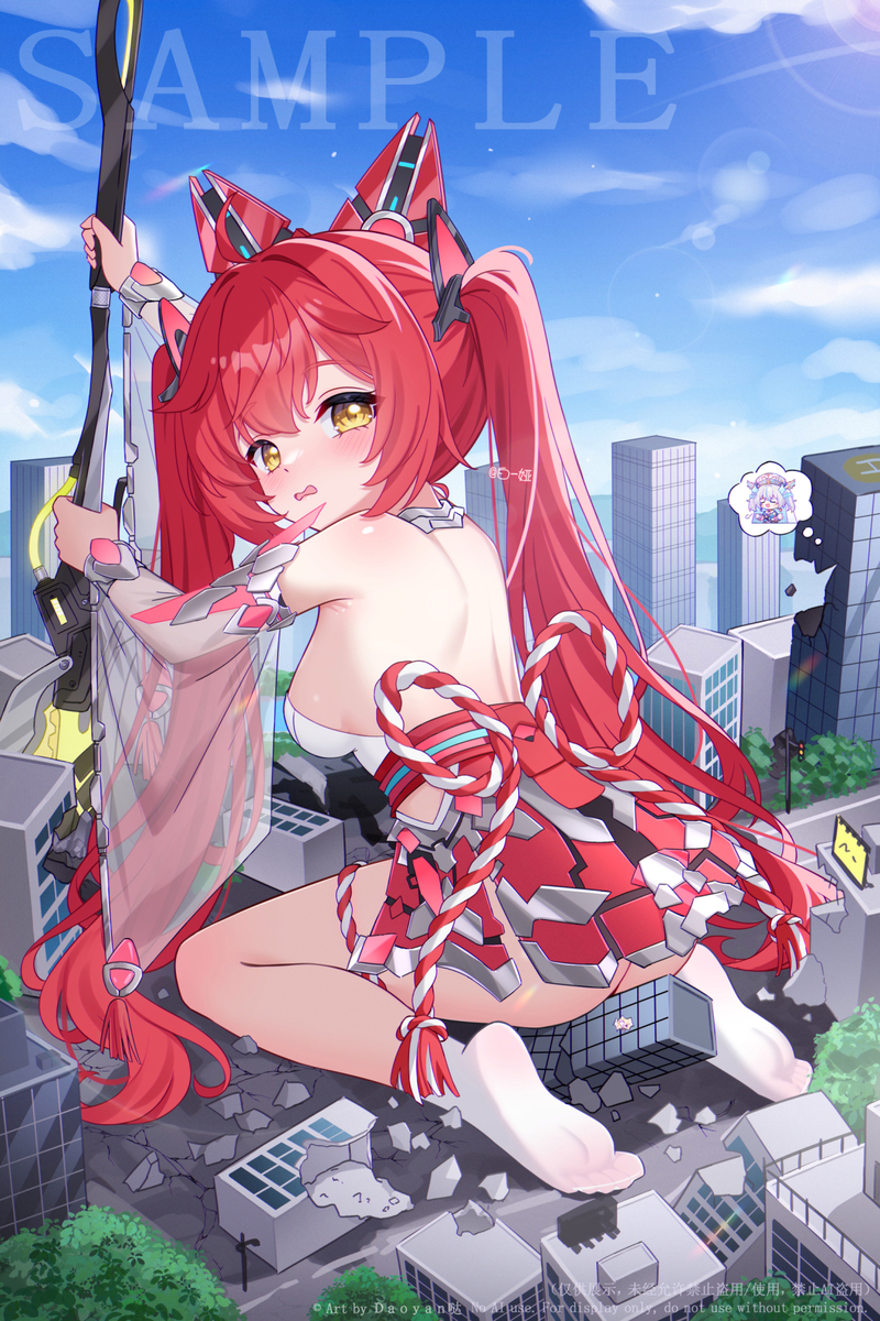 This is a pixiv picture whose title is 稿件展示~.