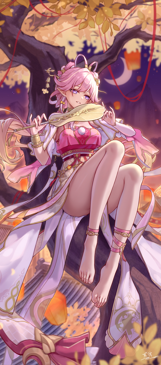 This is a pixiv picture whose title is 爱莉.