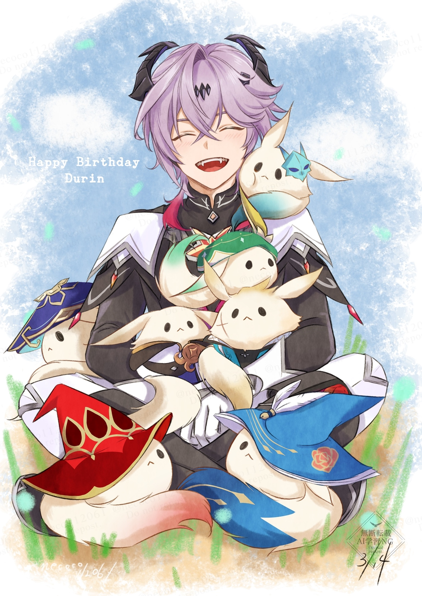 This is a pixiv picture whose title is お誕生日おめでとう！.