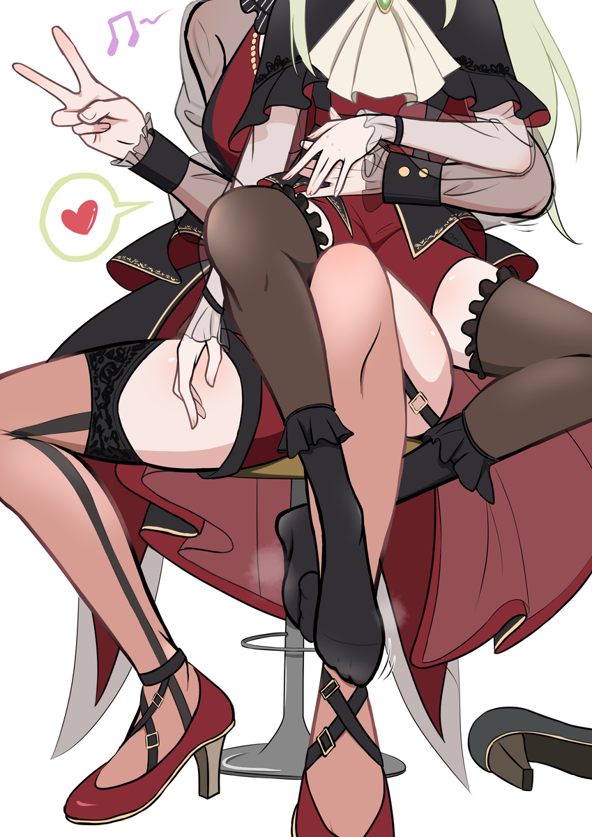 This is a pixiv picture whose title is 専用席.