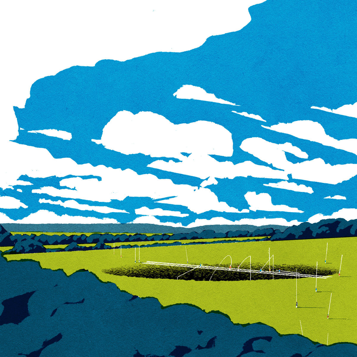 This is a pixiv picture whose title is 釣り.