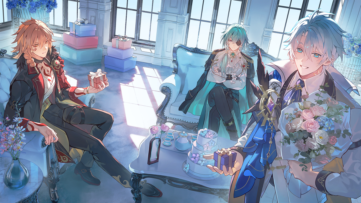 This is a pixiv picture whose title is Happy Whiteday!.