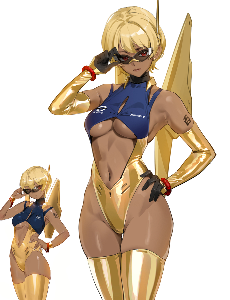 This is a pixiv picture whose title is シャア専用.