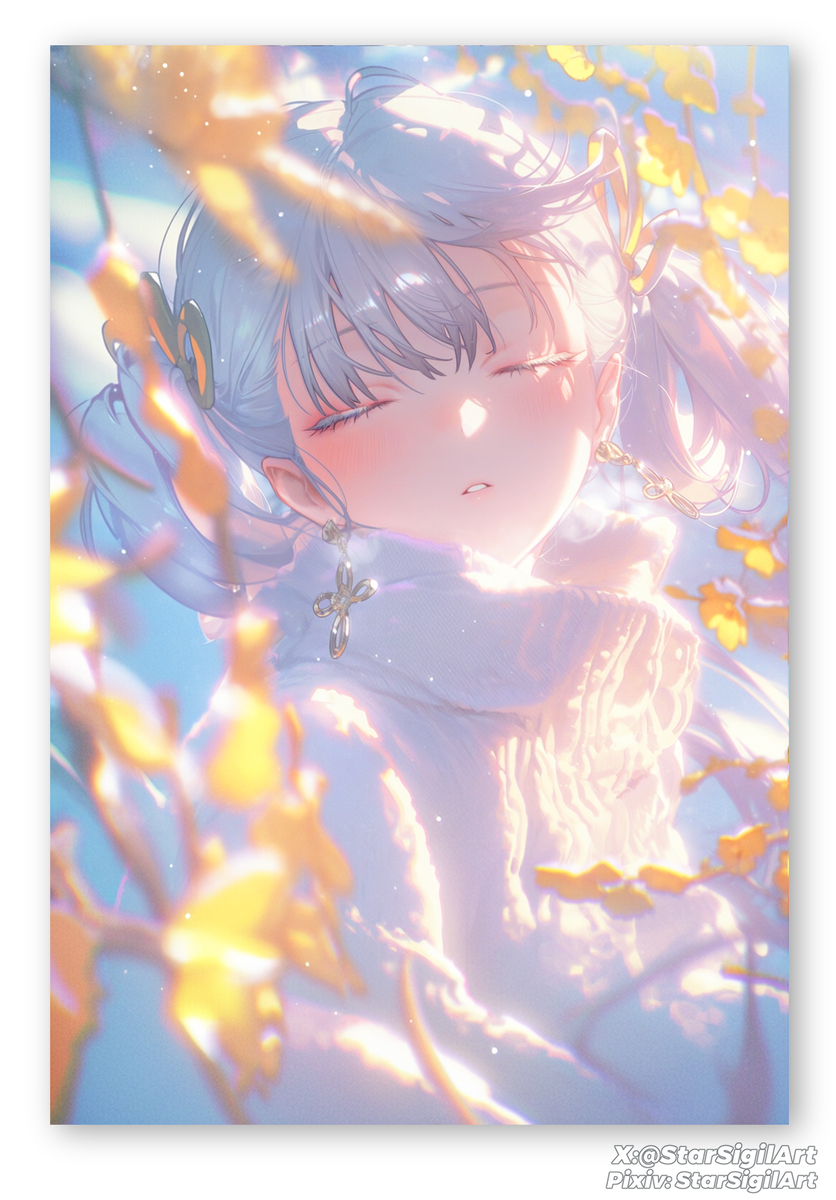 This is a pixiv picture whose title is 春.