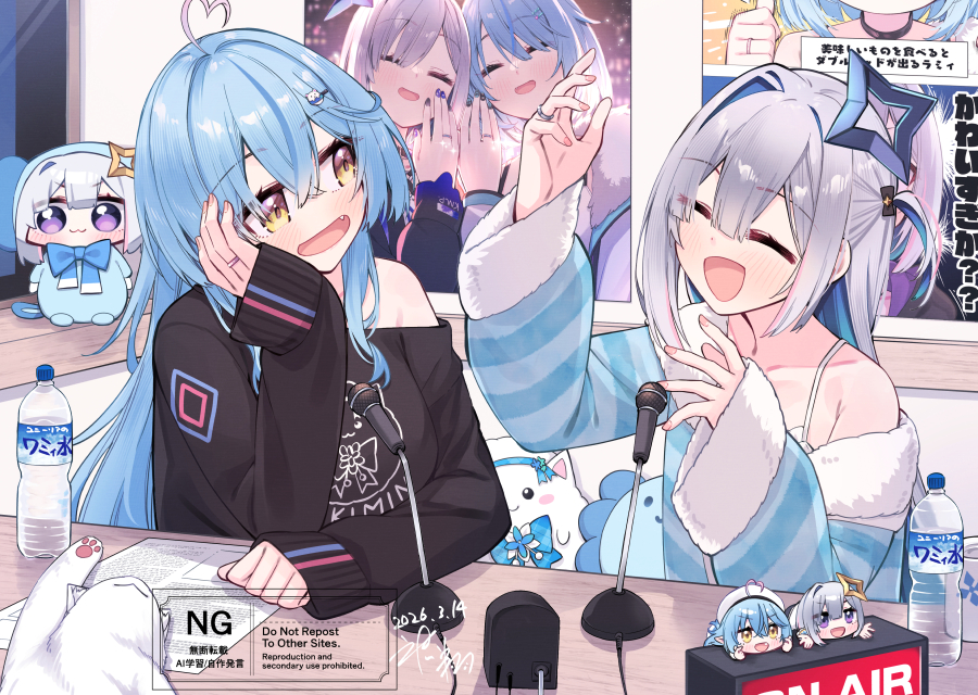 This is a pixiv picture whose title is ゴリレバラジオ.