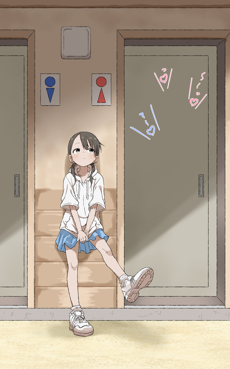 This is a pixiv picture whose title is 困っている人がいます！.