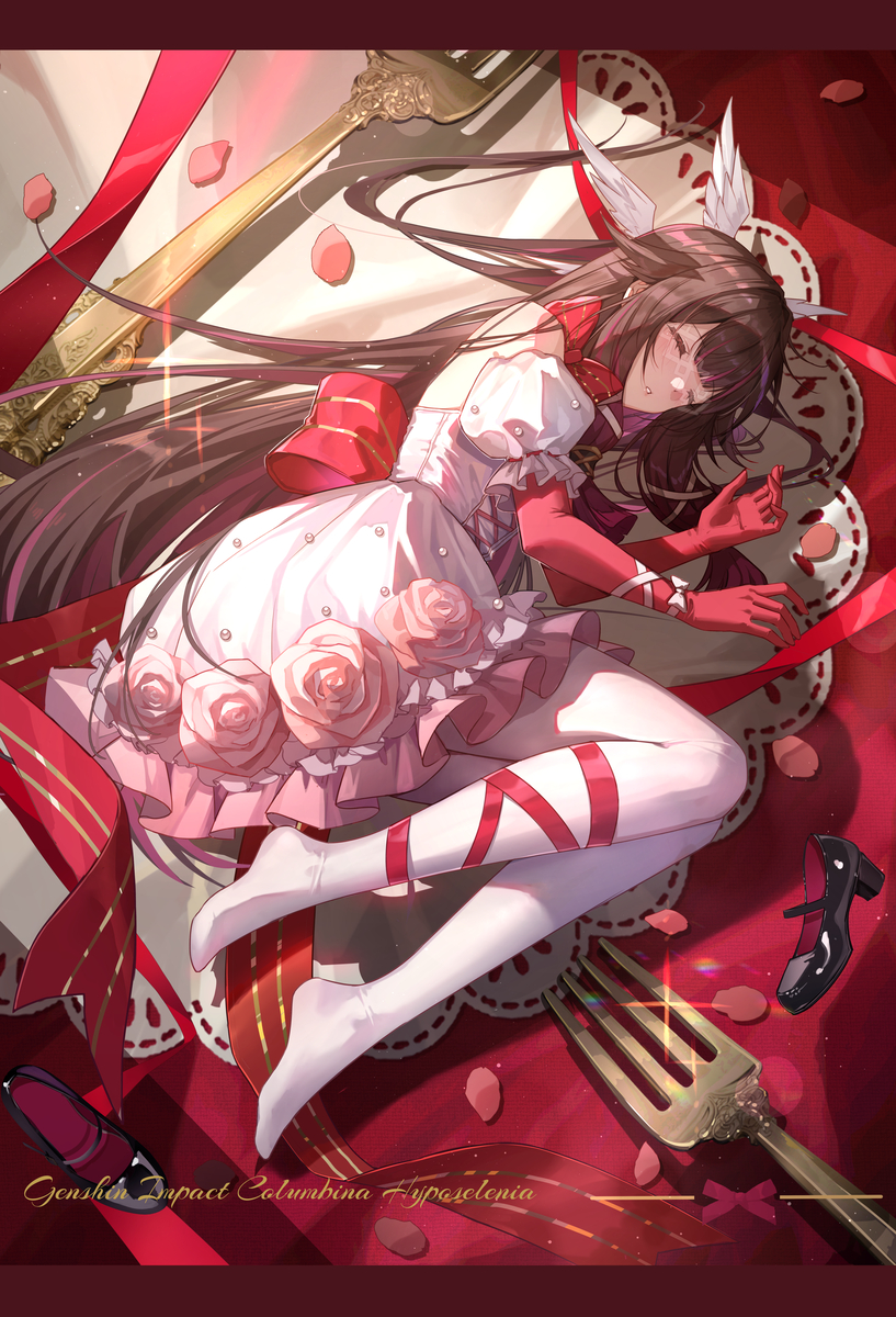 This is a pixiv picture whose title is 哥伦比娅.