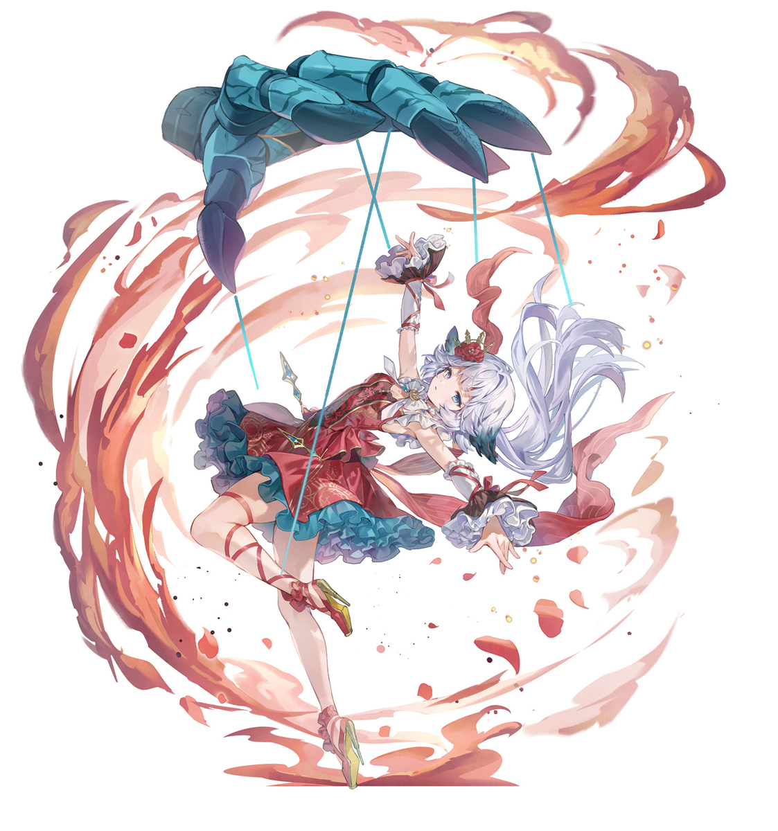 This is a pixiv picture whose title is 【ヴァルキリーコネクト】.