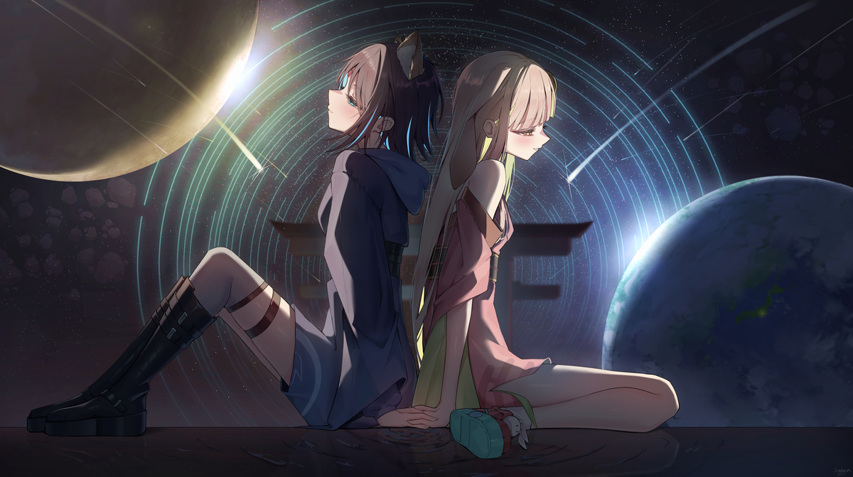 This is a pixiv picture whose title is 寂しくなんかなかったよ.