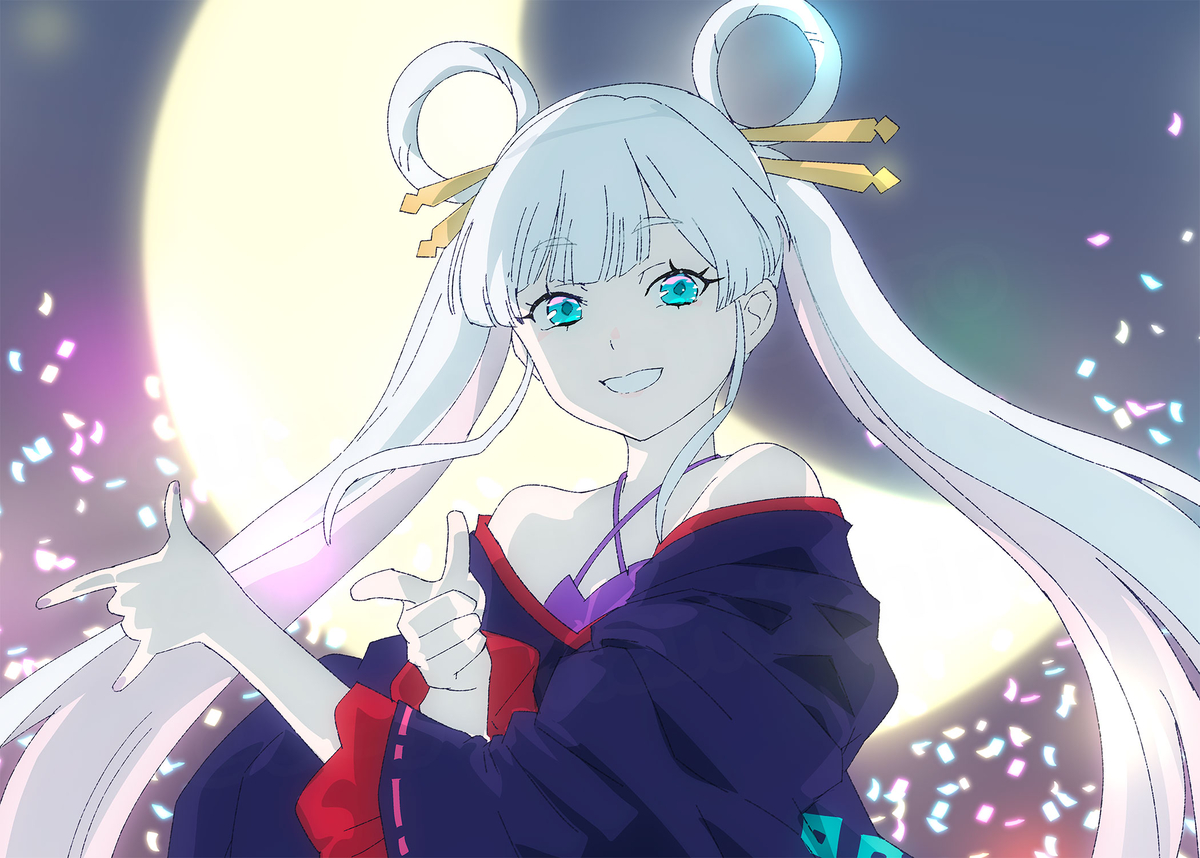 This is a pixiv picture whose title is 月に代わって〜超かぐや！.