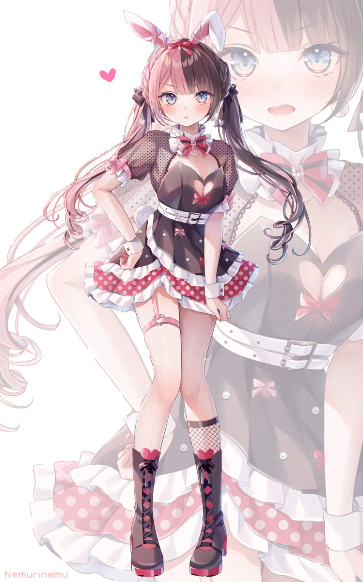 This is a pixiv picture whose title is バニー風ひなーの♡.