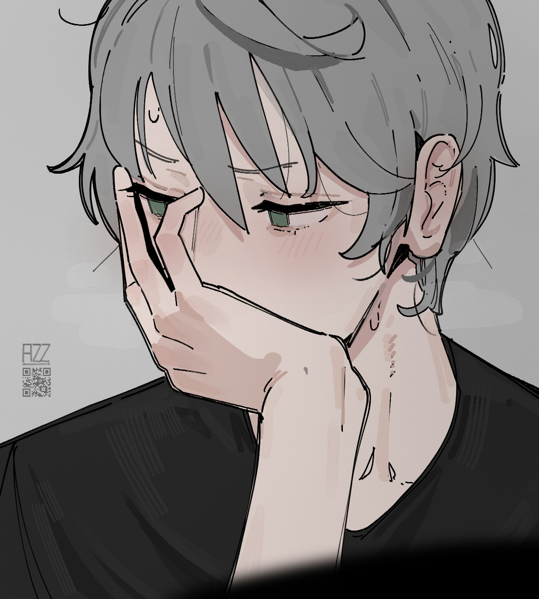 This is a pixiv picture whose title is 無題.