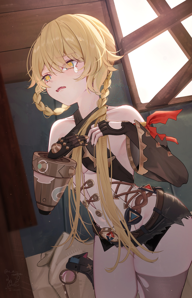 This is a pixiv picture whose title is お寝坊ヤフォダ.