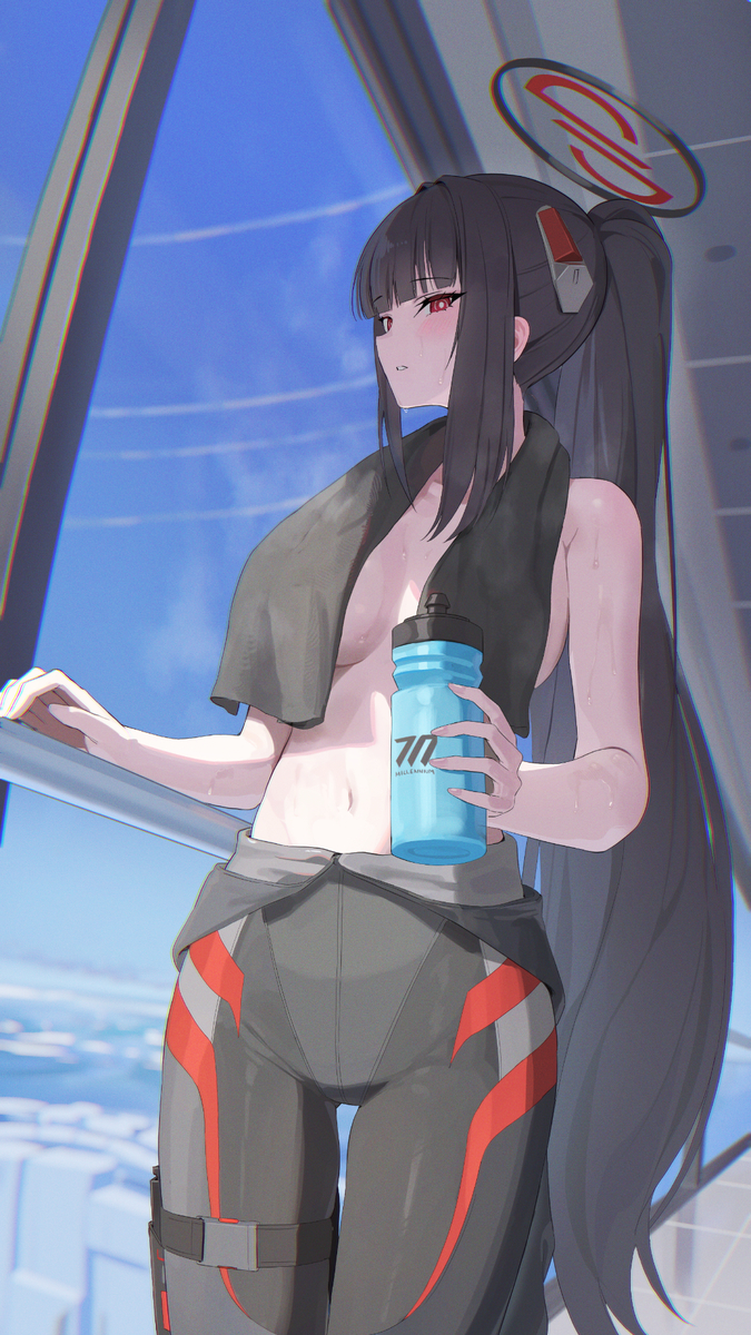 This is a pixiv picture whose title is リオ(臨戦後).