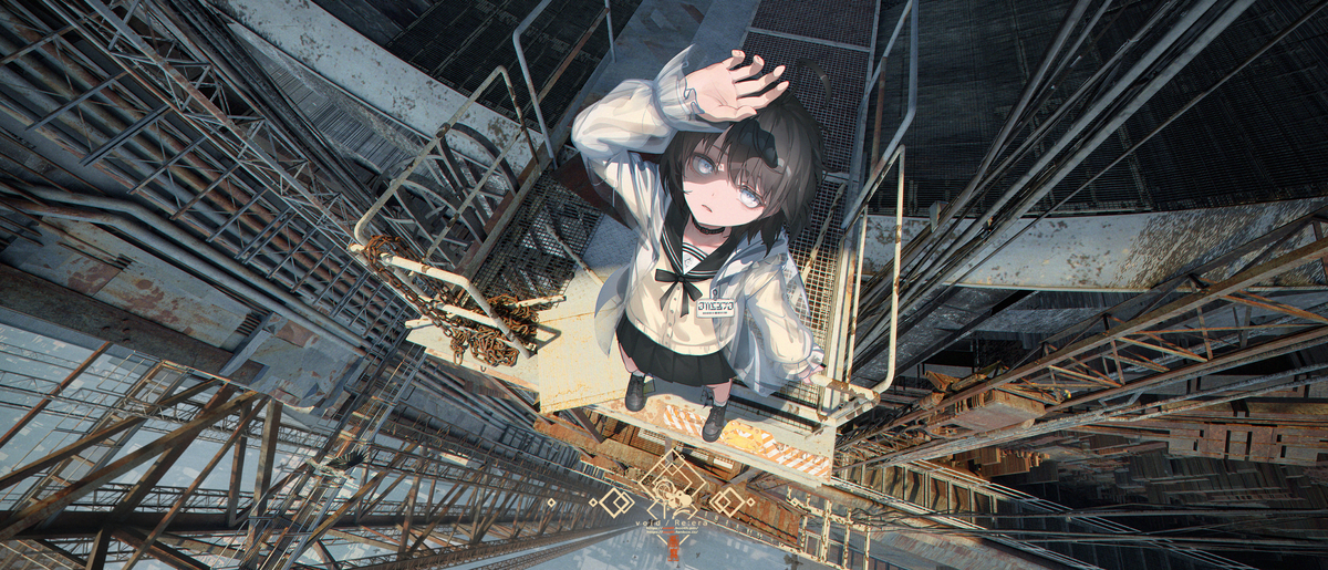 This is a pixiv picture whose title is 【void/RE：era】外の世界.