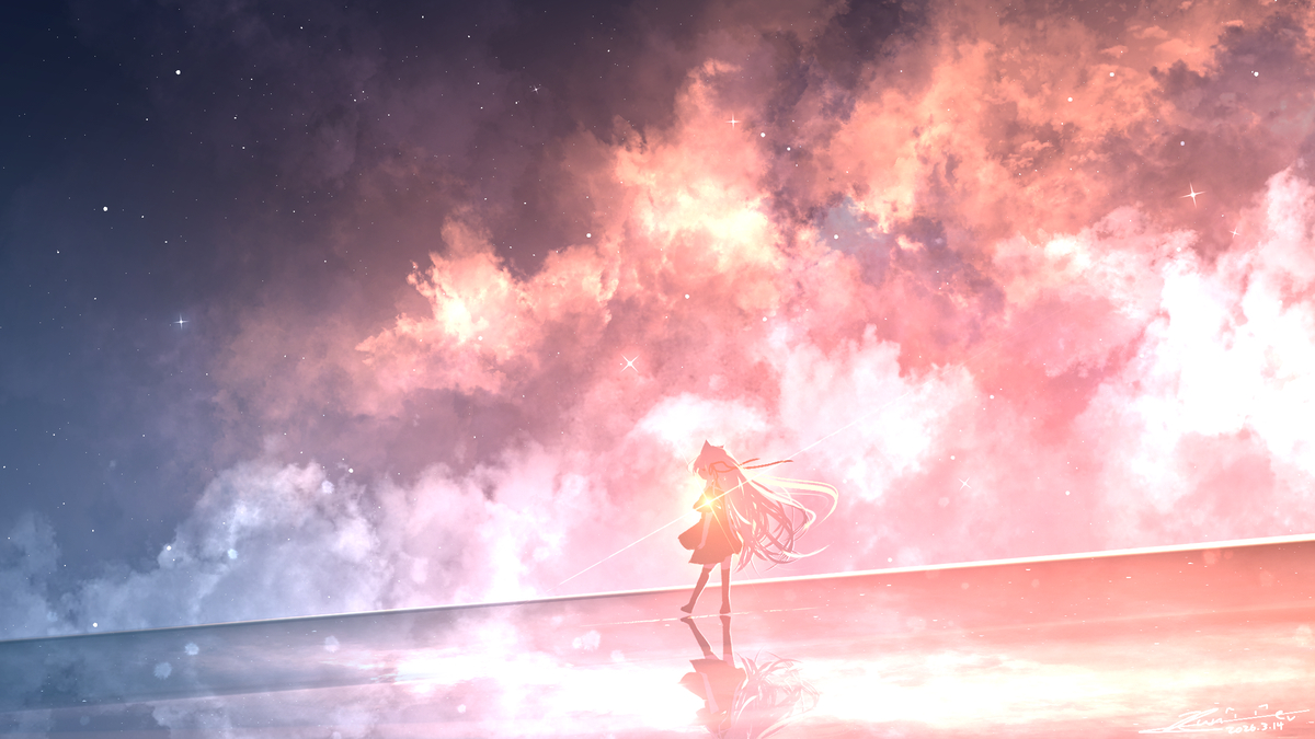 This is a pixiv picture whose title is Asoko.