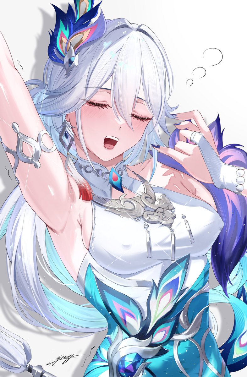 This is a pixiv picture whose title is 爻光.