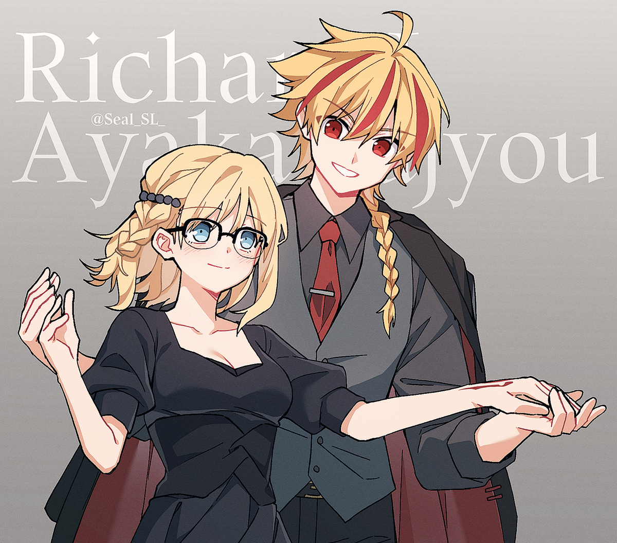 This is a pixiv picture whose title is リチャアヤ　まとめ.