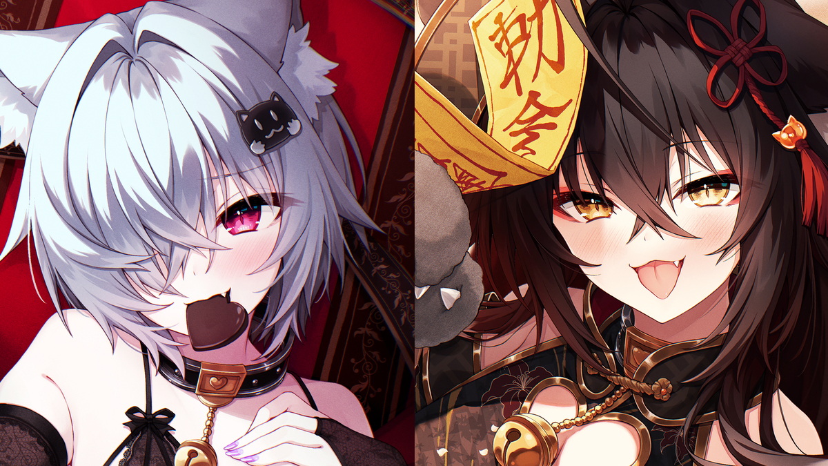 This is a pixiv picture whose title is 【告知】　メロンブックス様企画　『等身大の私を愛してフェア』.