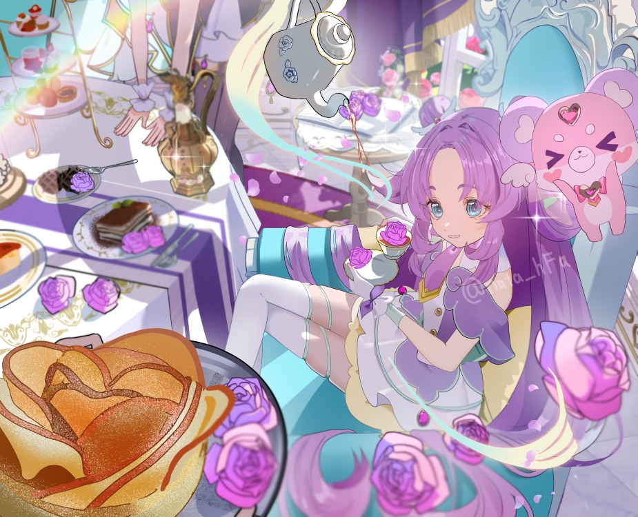 This is a pixiv picture whose title is 華やぐ香り.